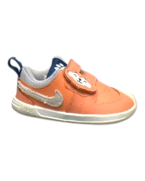 A Orange Sneakers from Nike in size 18-24M for boy. (Front View)