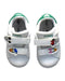 A White Sneakers from Adidas x Disney in size 12-18M for boy. (Back View)