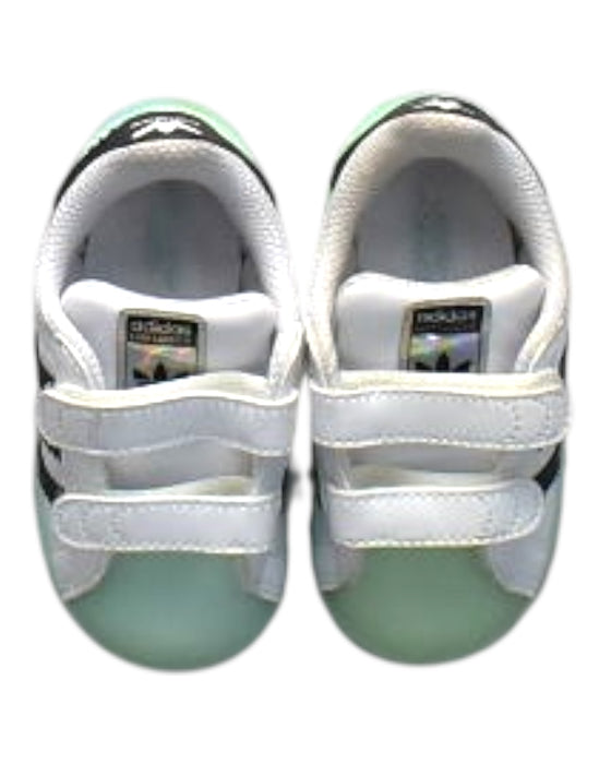 A Black Sneakers from Adidas in size 12-18M for boy. (Back View)