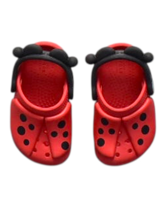 A  Slip Ons from Crocs in size 12-18M for girl. (Back View)