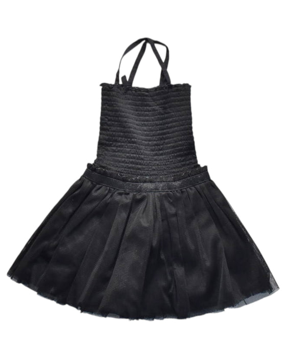 A Black Sleeveless Dresses from Seed in size 2T for girl. (Front View)