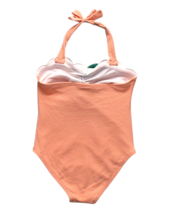 A Peach Swimsuits from Janie & Jack in size 2T for girl. (Back View)