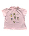 A Pink Short Sleeve Tops from Armani Baby in size 3-6M for girl. (Front View)