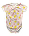 A Multicolour Short Sleeve Bodysuits from Le Petit Society in size 18-24M for girl. (Front View)