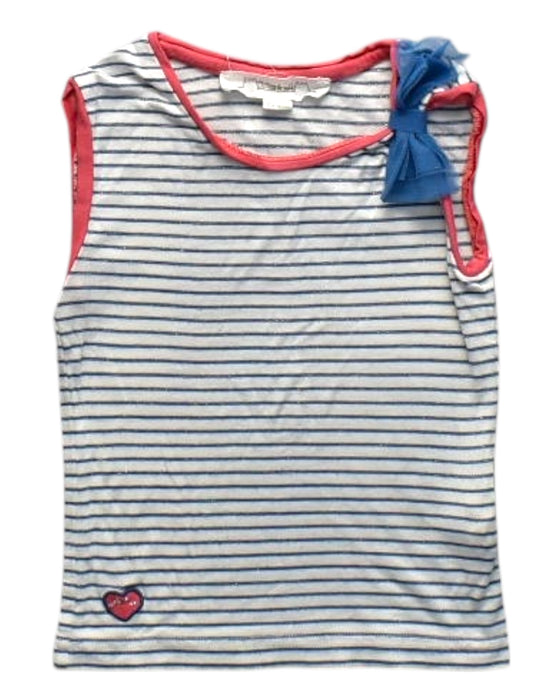 A Multicolour Sleeveless Tops from Chateau de Sable in size 18-24M for girl. (Front View)