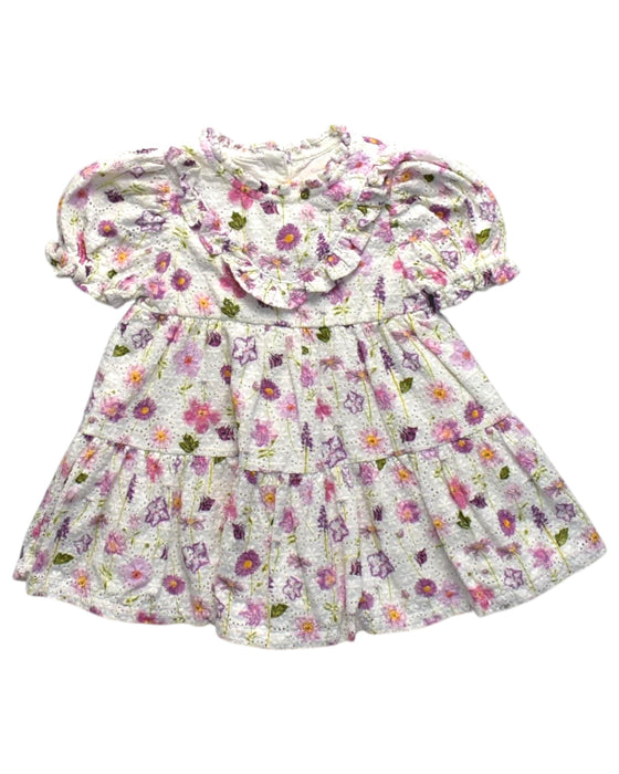 A Multicolor Short Sleeve Dresses from Gingersnaps in size 18-24M for girl. (Front View)