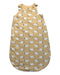 A Yellow Sleepsacs from Petit Bateau in size 6-12M for girl. (Front View)