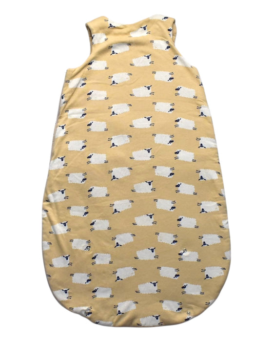A Yellow Sleepsacs from Petit Bateau in size 6-12M for girl. (Back View)
