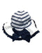 A White Sun Hats from Patachou in size 4T for girl. (Front View)