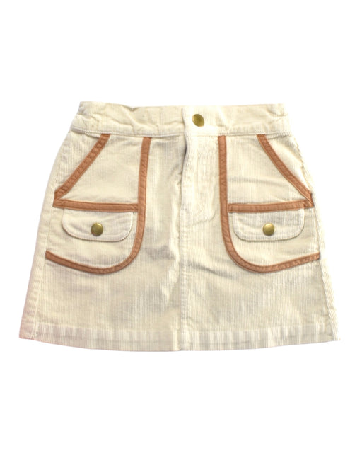 A Beige Short Skirts from Gingersnaps in size 8Y for girl. (Front View)