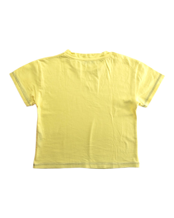 A Yellow Short Sleeve T Shirts from Kindred Bravely in size 2T for boy. (Back View)