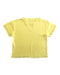 A Yellow Short Sleeve T Shirts from Kindred Bravely in size 2T for boy. (Back View)