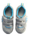 A Grey Sneakers from Moonstar in size 5T for boy. (Back View)