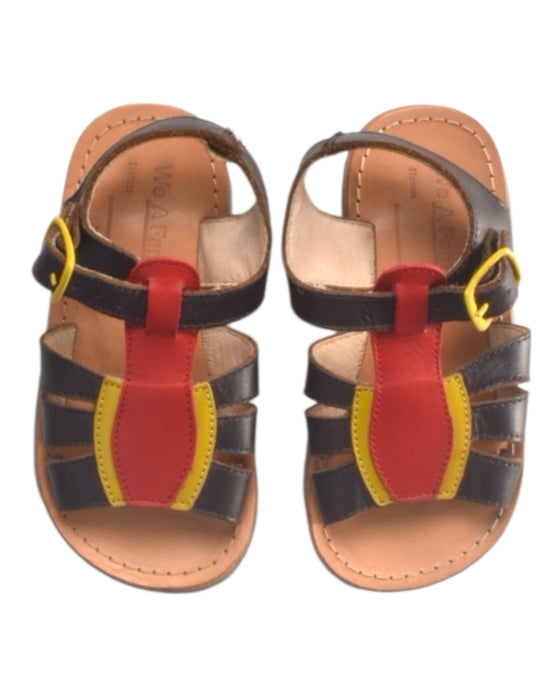 A Multicolour Sandals from We A Family in size 18-24M for girl. (Back View)