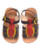 A Multicolour Sandals from We A Family in size 18-24M for girl. (Back View)
