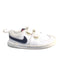A White Sneakers from Nike in size 18-24M for girl. (Front View)