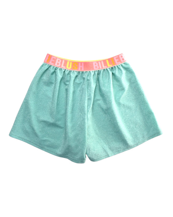 A Green Shorts from Billieblush in size 12Y for girl. (Back View)
