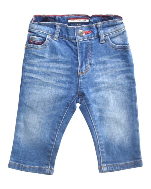 A Blue Jeans from Tommy Hilfiger in size 6-12M for boy. (Front View)