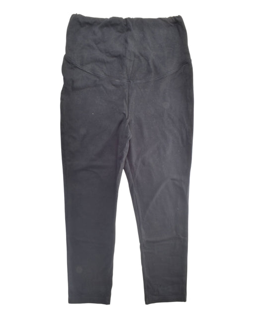 A Black Leggings from Ripe in size Maternity-S for maternity. (Front View)