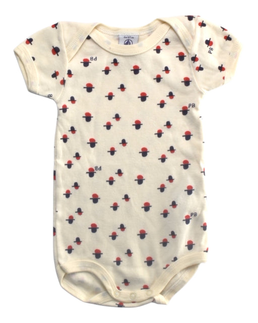 A Multicolour Short Sleeve Bodysuits from Petit Bateau in size 3-6M for boy. (Front View)