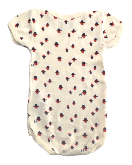 A Multicolour Short Sleeve Bodysuits from Petit Bateau in size 3-6M for boy. (Back View)