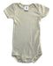 A Beige Short Sleeve Bodysuits from Petit Bateau in size 3-6M for boy. (Front View)