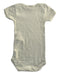 A Beige Short Sleeve Bodysuits from Petit Bateau in size 3-6M for boy. (Back View)