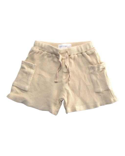 A Beige Shorts from Gingersnaps in size 2T for boy. (Front View)