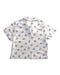 A White Short Sleeve Polos from Gingersnaps in size 12-18M for boy. (Back View)