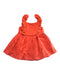 A Orange Sleeveless Dresses from Gingersnaps in size 3-6M for girl. (Back View)