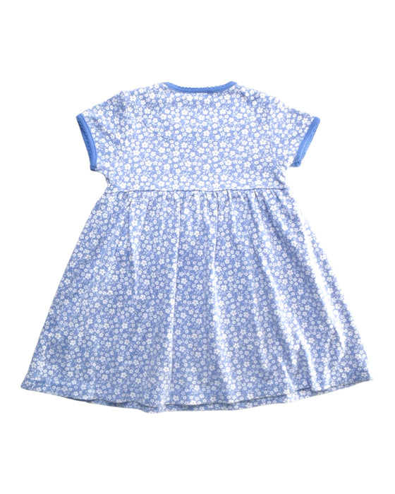 A Blue Short Sleeve Dresses from Jojo Maman Bébé in size 18-24M for girl. (Back View)