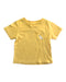 A Yellow Short Sleeve T Shirts from Janie & Jack in size 6-12M for girl. (Front View)