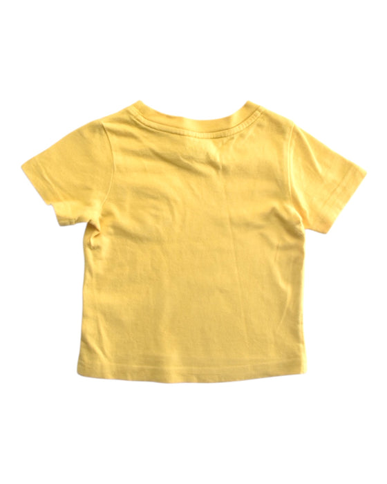 A Yellow Short Sleeve T Shirts from Janie & Jack in size 6-12M for girl. (Back View)
