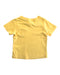 A Yellow Short Sleeve T Shirts from Janie & Jack in size 6-12M for girl. (Back View)