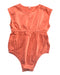 A Peach Sleeveless Bodysuits from Hunter + Boo in size 3-6M for girl. (Front View)