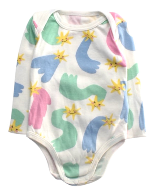 A Multicolour Long Sleeve Bodysuits from Stella McCartney in size 0-3M for girl. (Front View)