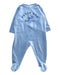 A Blue Onesies from Petit Bateau in size 6-12M for boy. (Front View)