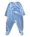 A Blue Onesies from Petit Bateau in size 6-12M for boy. (Front View)