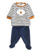 A Multicolour Pants Sets from Orchestra in size 0-3M for boy. (Front View)