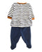 A Multicolour Pants Sets from Orchestra in size 0-3M for boy. (Back View)