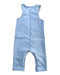 A Blue Long Overalls from Du Pareil au même in size 6-12M for girl. (Back View)