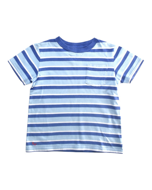 A Blue Short Sleeve T Shirts from Polo Ralph Lauren in size 5T for boy. (Front View)
