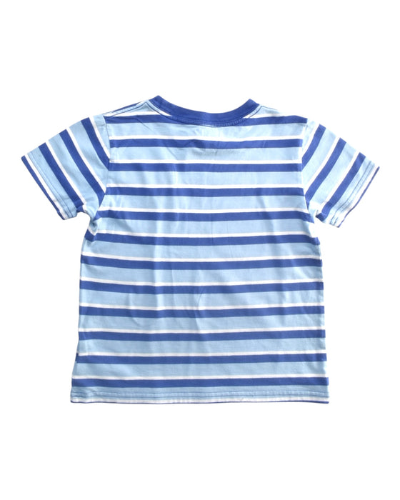 A Blue Short Sleeve T Shirts from Polo Ralph Lauren in size 5T for boy. (Back View)