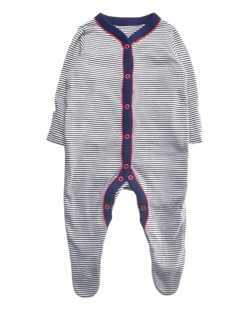 A Navy Onesies from Mothercare in size 3-6M for girl. (Front View)
