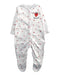 A Grey Onesies from Mothercare in size 3-6M for girl. (Front View)