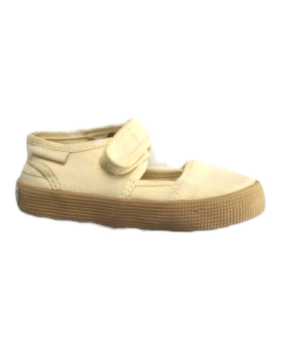 A Beige Sandals from Superga in size 3T for girl. (Front View)