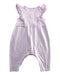 A Purple Sleeveless Rompers from Genwoo Kids in size 0-3M for girl. (Back View)