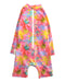 A Multicolour Rash Guards from Sandbar in size 3-6M for girl. (Back View)
