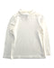 A White Long Sleeve Tops from Buissonnière in size 4T for girl. (Back View)