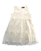 A Ivory Sleeveless Dresses from Seed in size 4T for girl. (Front View)